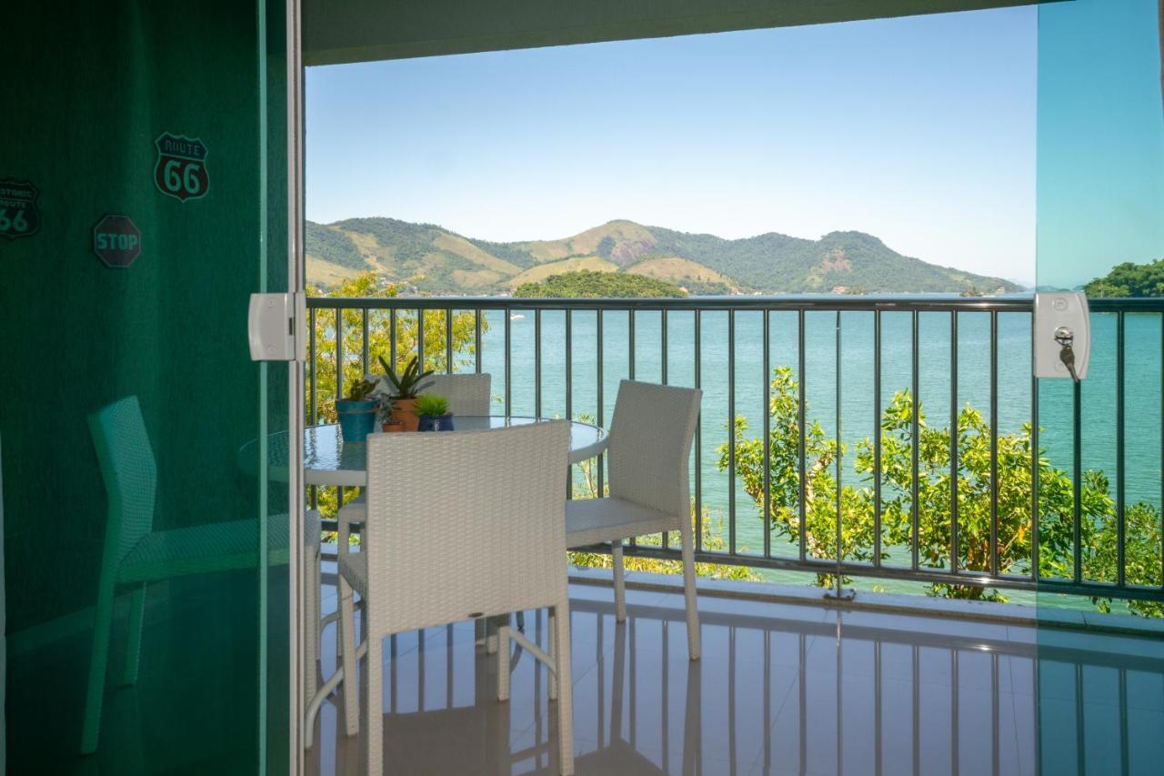 Conforto A Beira Mar! Apartamento Com Vista Para O Mar. Angra dos Reis Luaran gambar